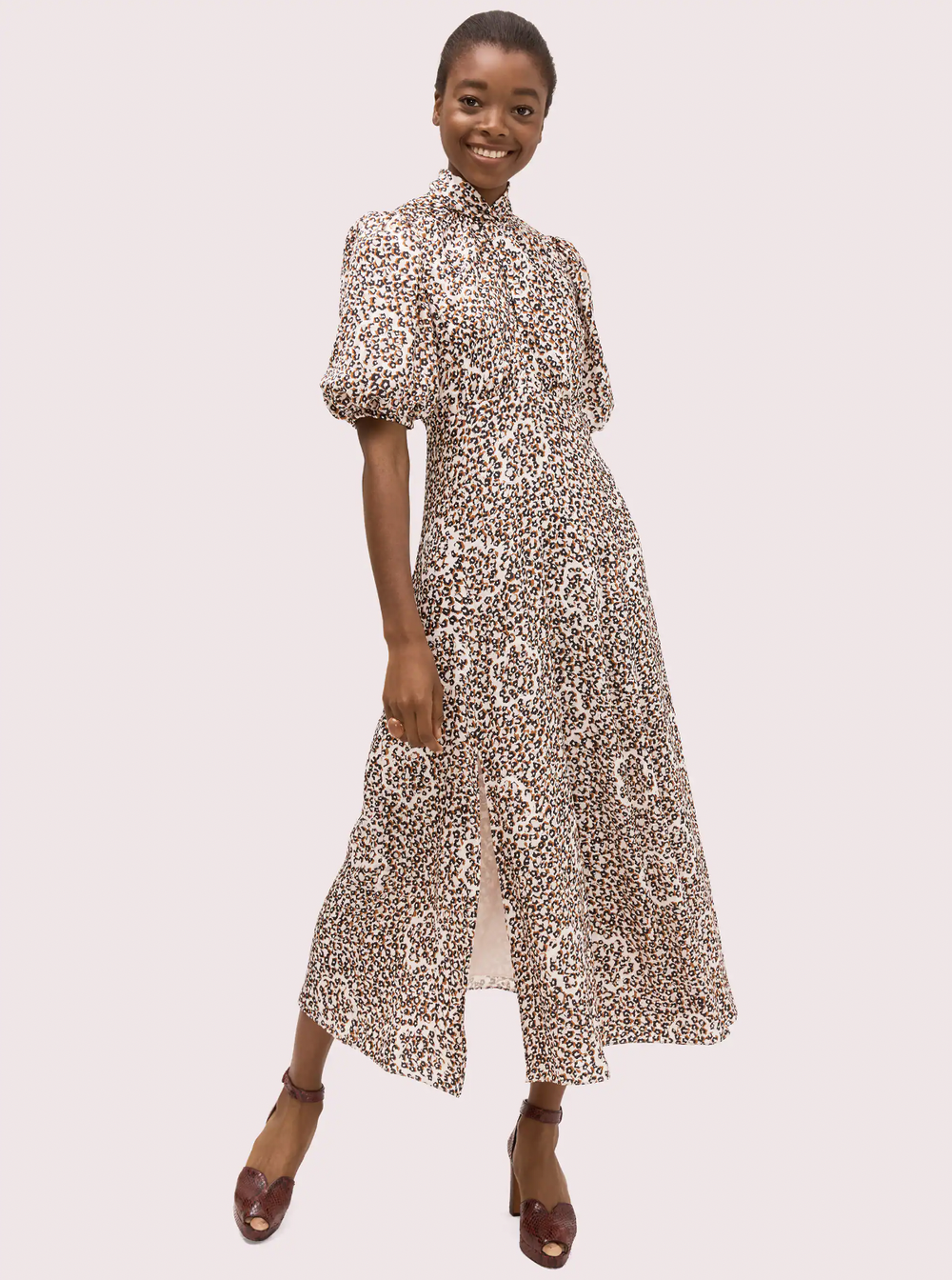 Kate Spade Flair Flora Devoré Midi Dress — UFO No More